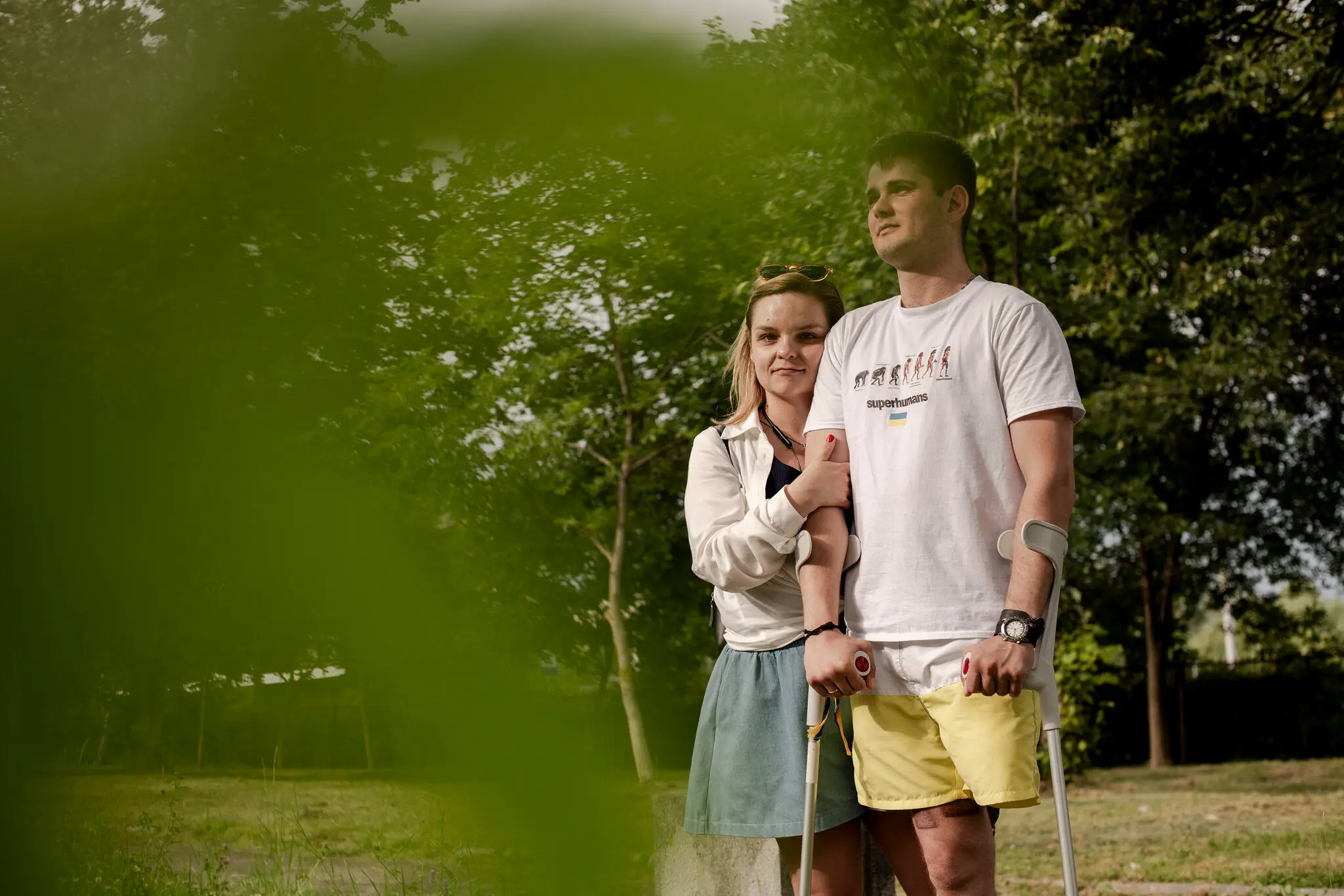 They’re Ready to Fight Again, on Artificial Legs